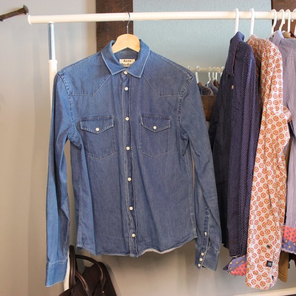 Acne Studios Western style denim shirt - Picture 1 of 4